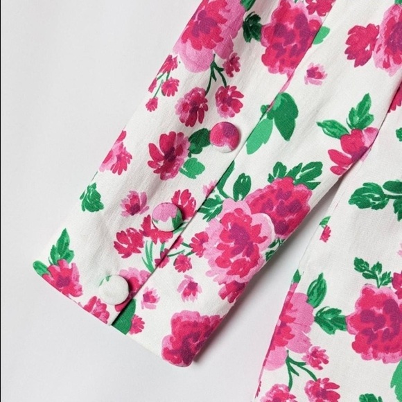 For Love & Lemons Tanner Blazer- Carnation - Picture 4 of 10